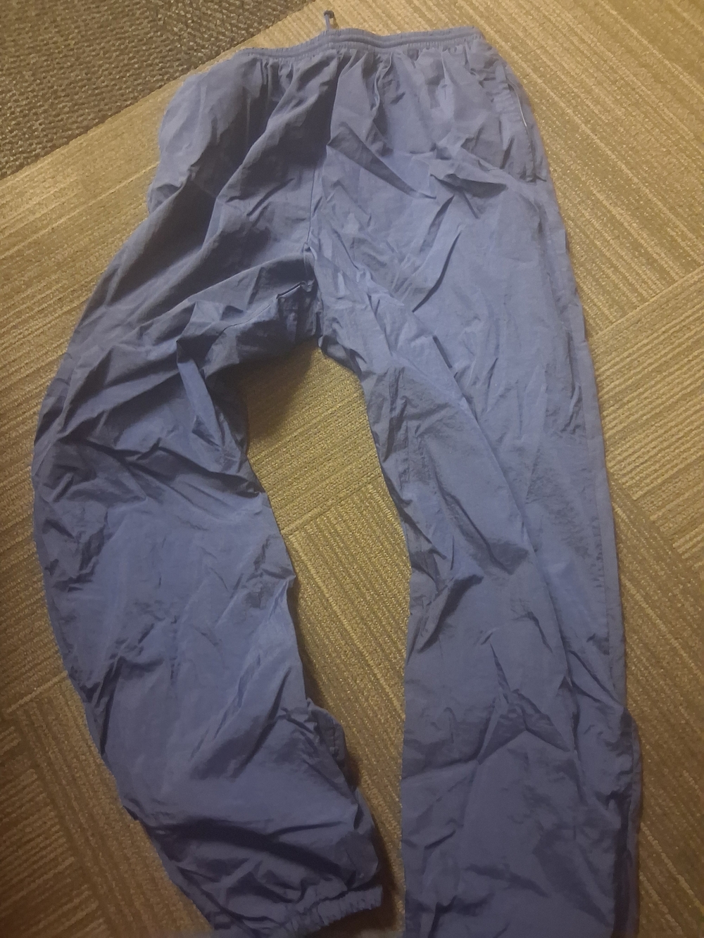 Vintage Nike Men's Blue Elastic-Waist Joggers